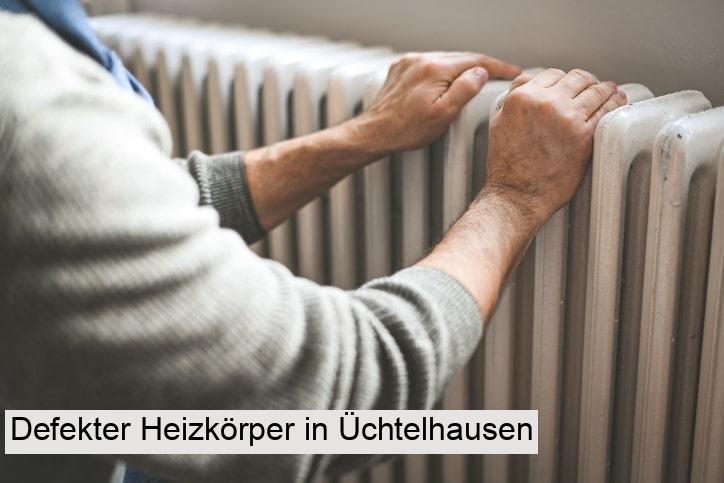 Defekter Heizkörper in Üchtelhausen